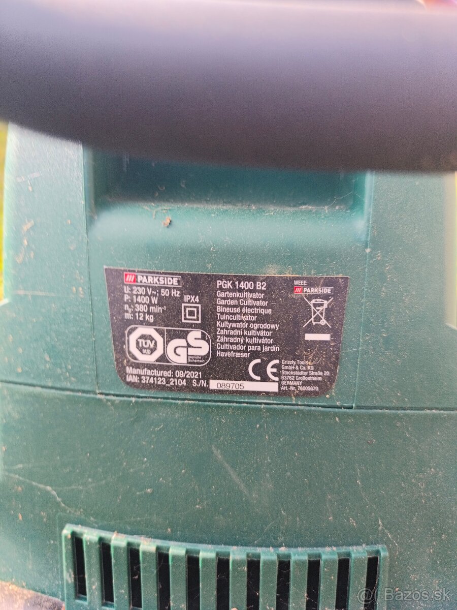 Záhradný kultivátor - 5