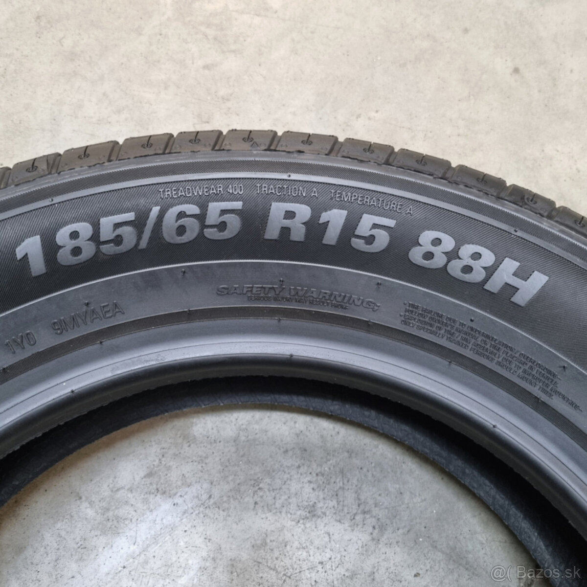 Letné pneumatiky 185/65 R15 KUMHO - 5