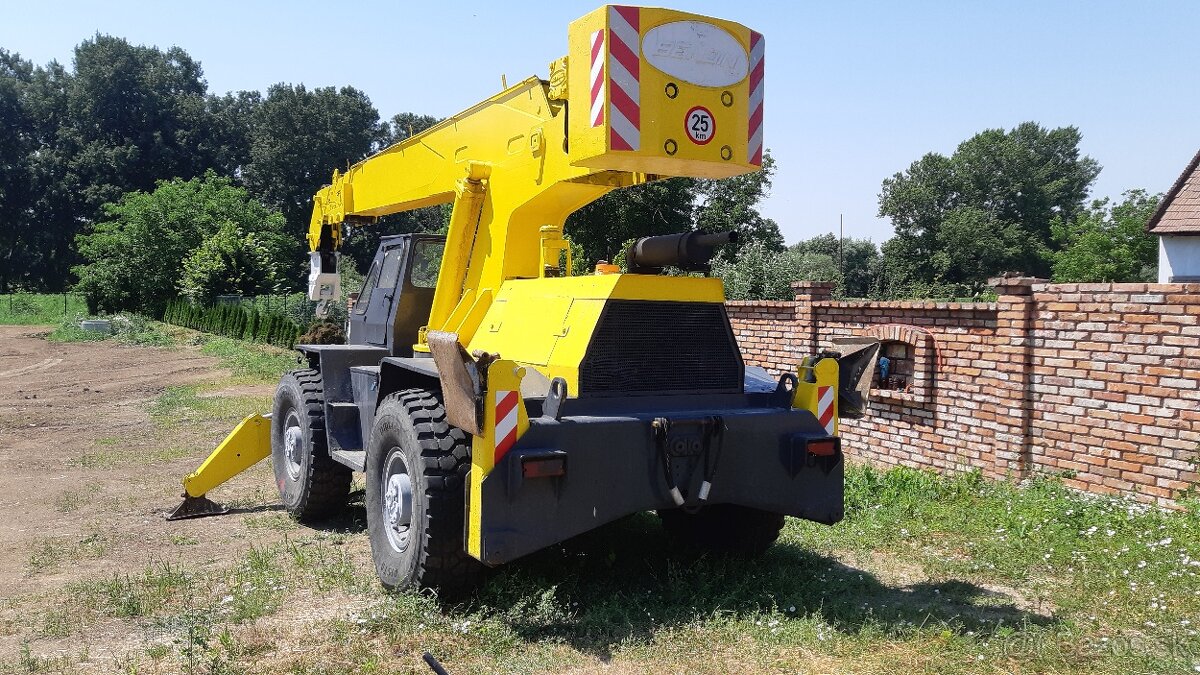 predám terénny mobilný žeriav Bendini 1422 RI, r.v. 1991 - 5