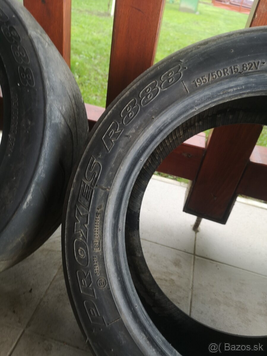 R15 195/50 semislick - 5