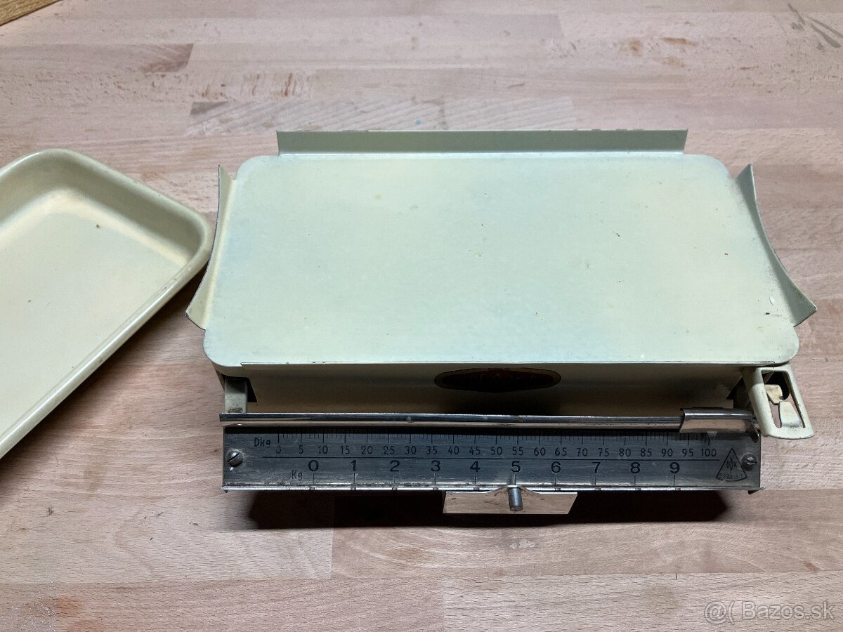Stará Retro Kuchynská Mechanická Váha - 5