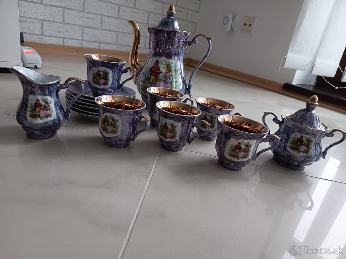 Čajová súprava walbrzych porcelán - 5