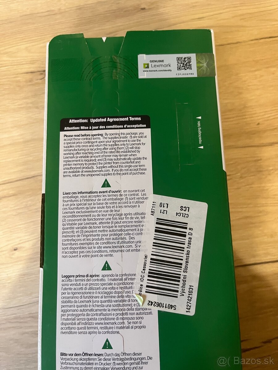 Toner do tlačiarne Lexmark - 5