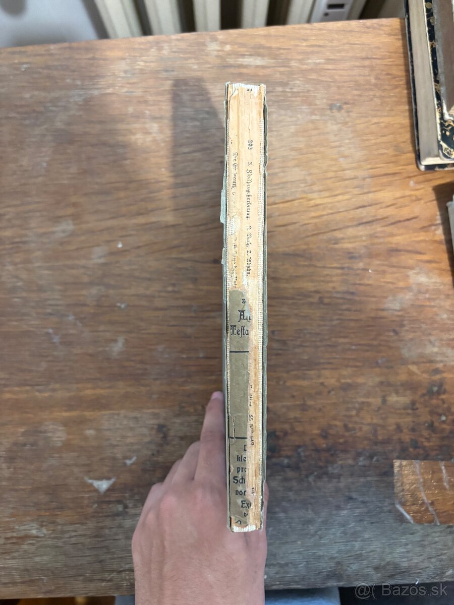 Nemecké knihy "vysvetlivky k starému zákonu" - 5