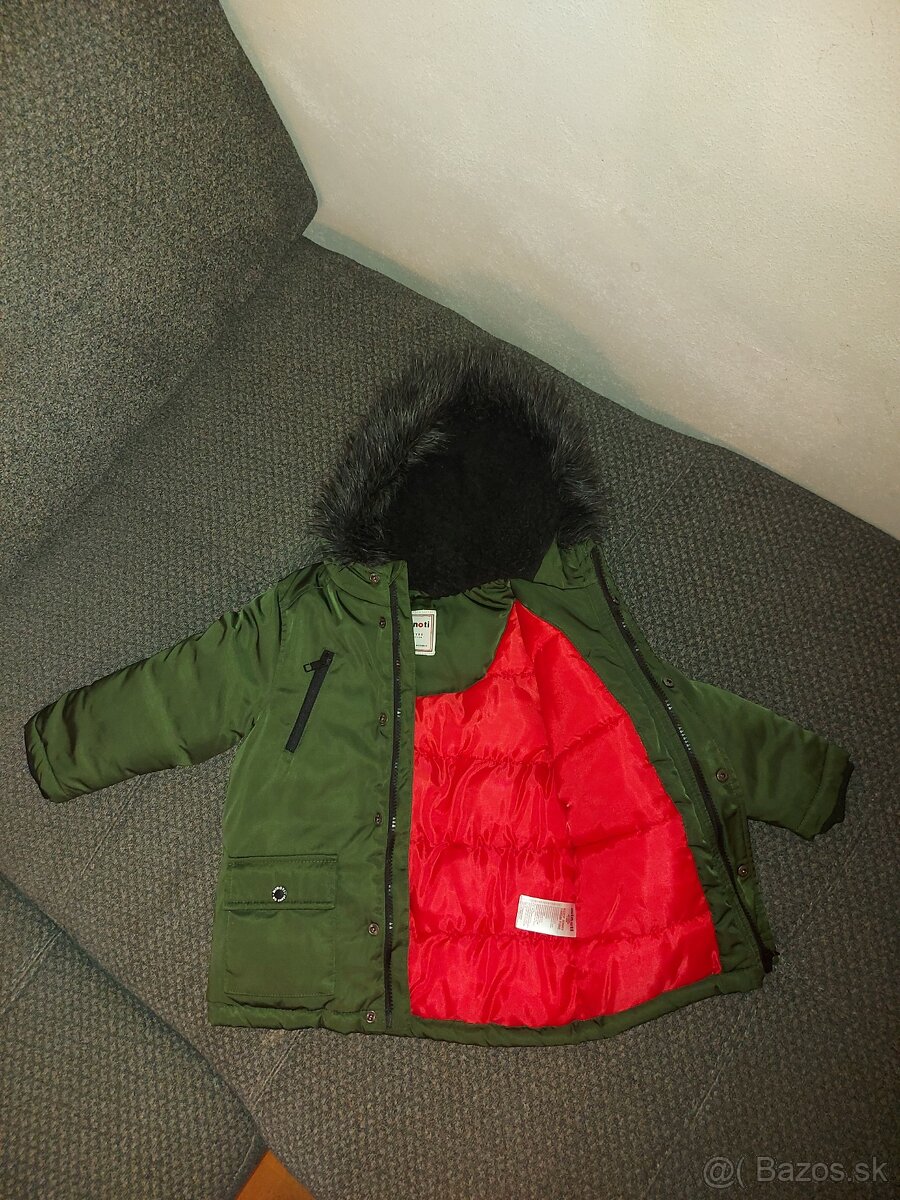 Chlapčenská bunda s kapucňou Minoti - 5