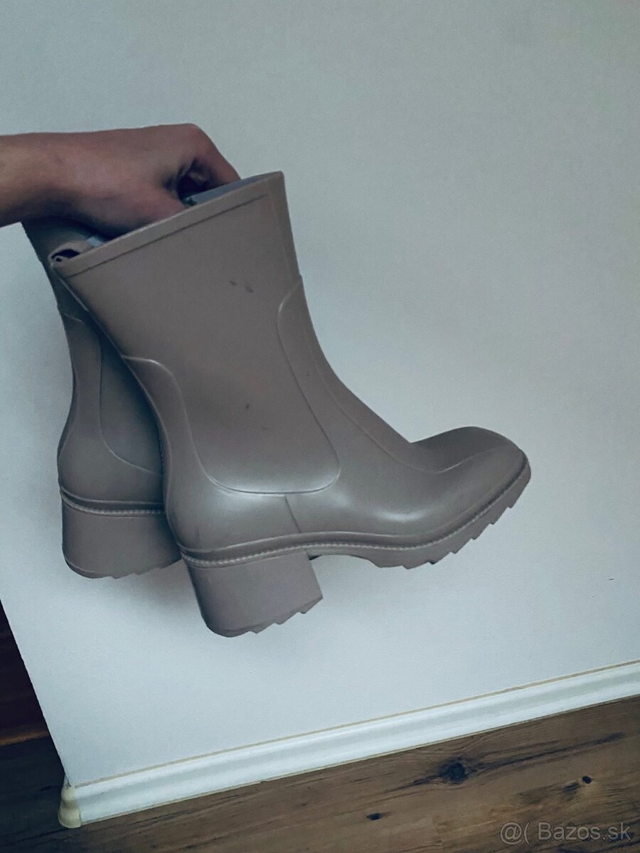 Béžové čižmičky - 5