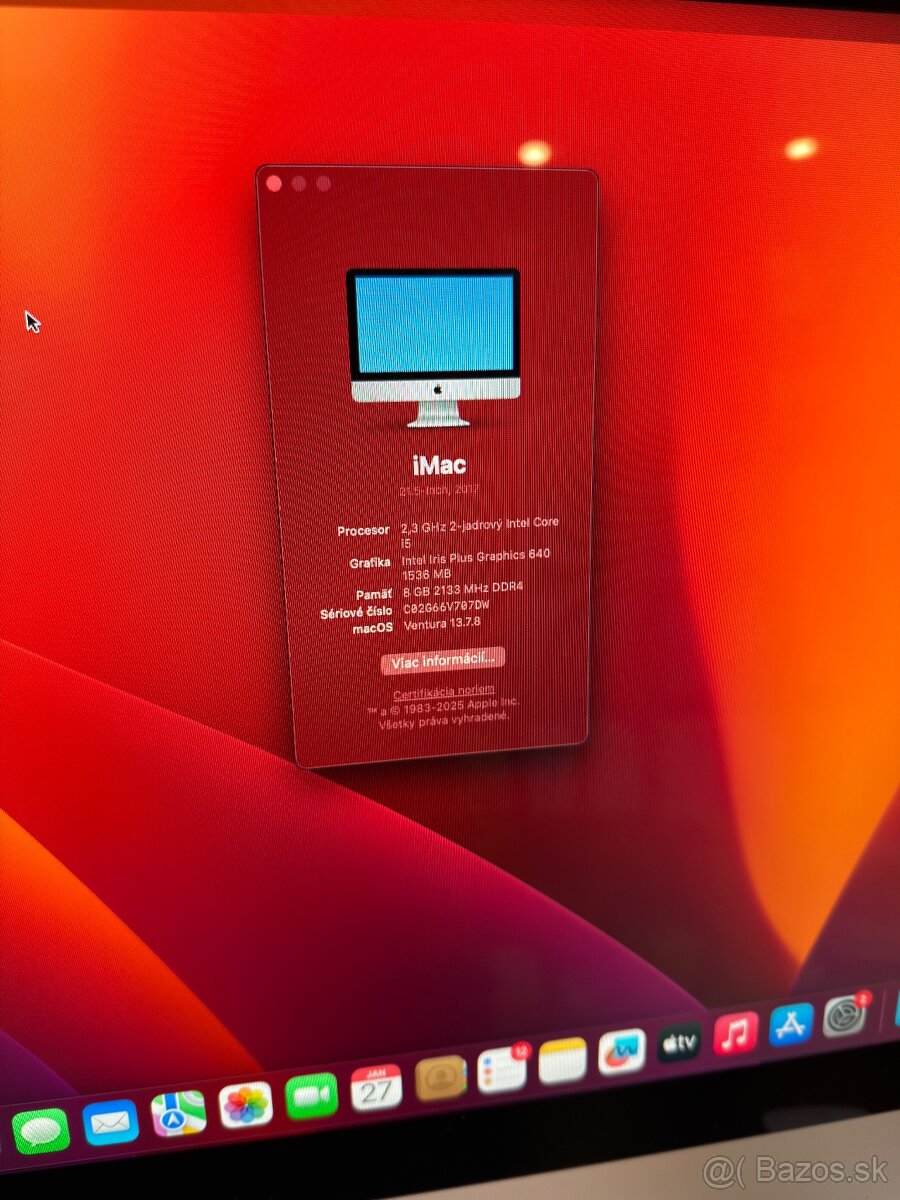 Apple iMac 21.5" Mid 2017 - 5