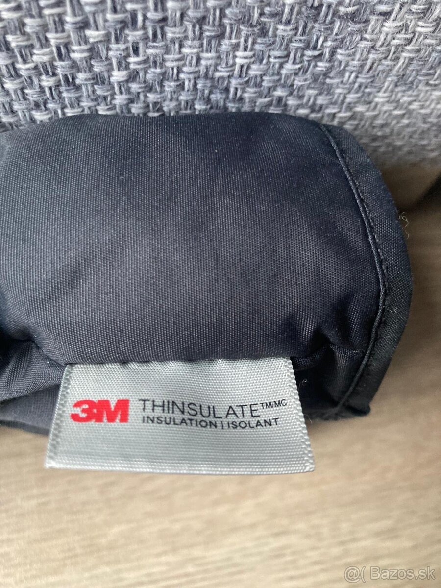 Lyžiarske rukavice kostlivec veľ.146 - 5