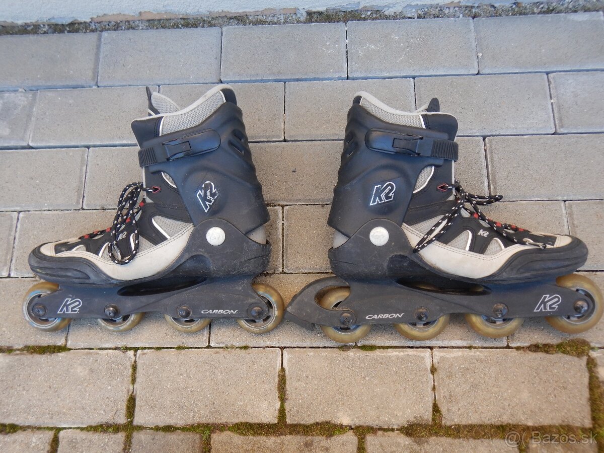 kolieskové korčule K2, č. 44 - 44,5 - 5