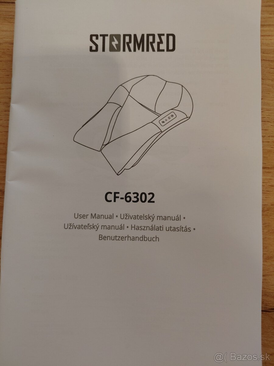 Masážny golier Stormred CF-6302 - 5