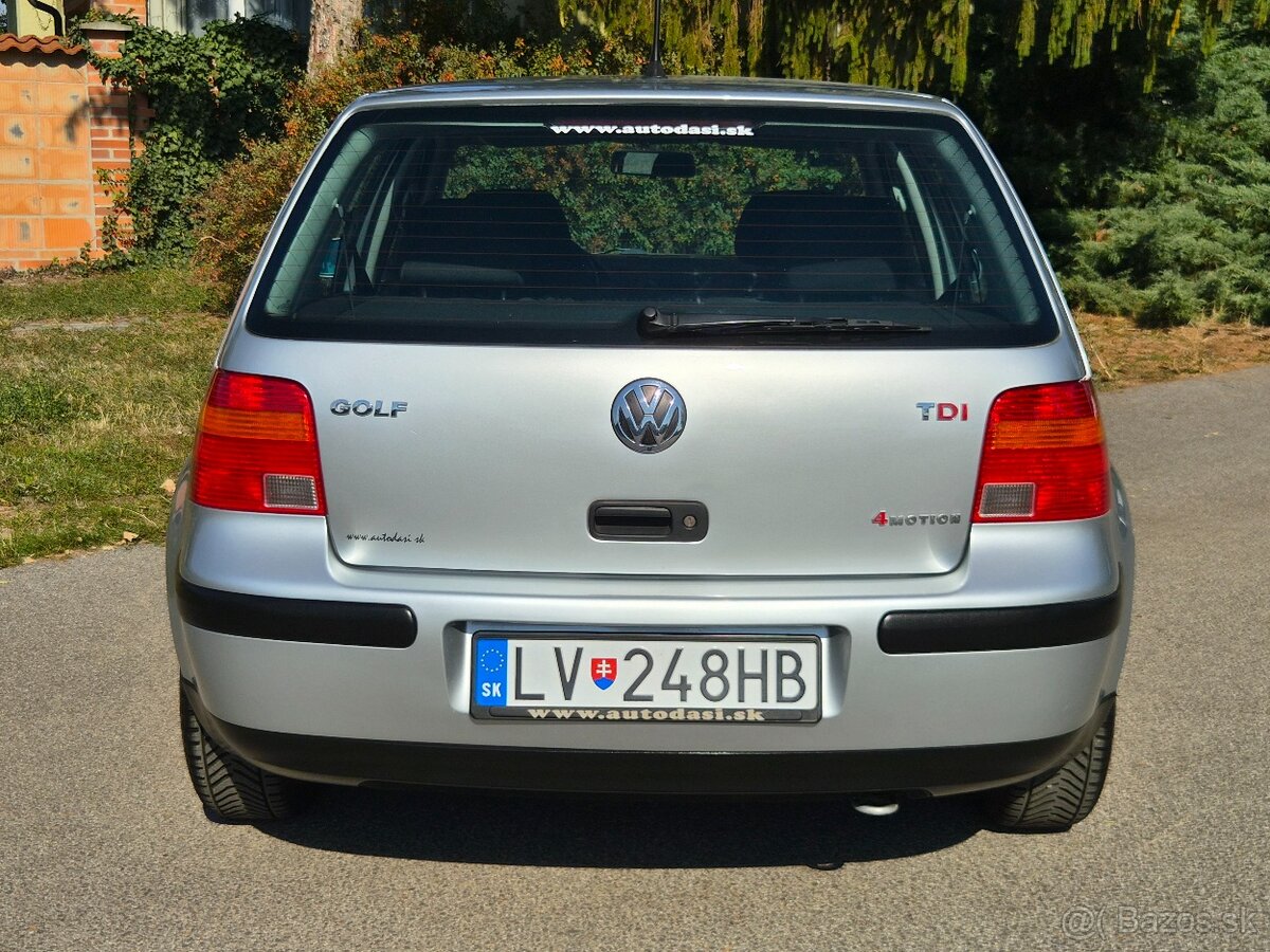 Volkswagen Golf 1.9 TDI 4Motion 4x4 - 5