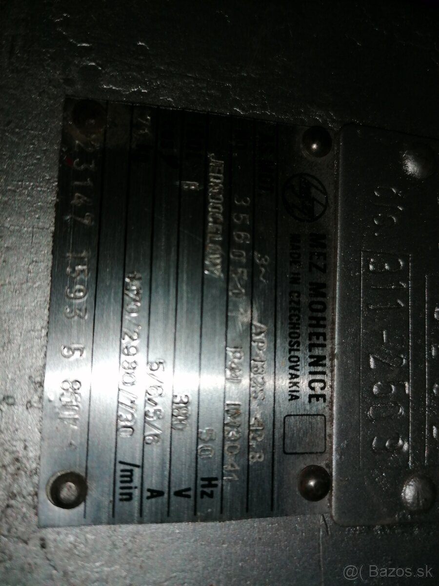 predám motor 3 -otáčkový - 5