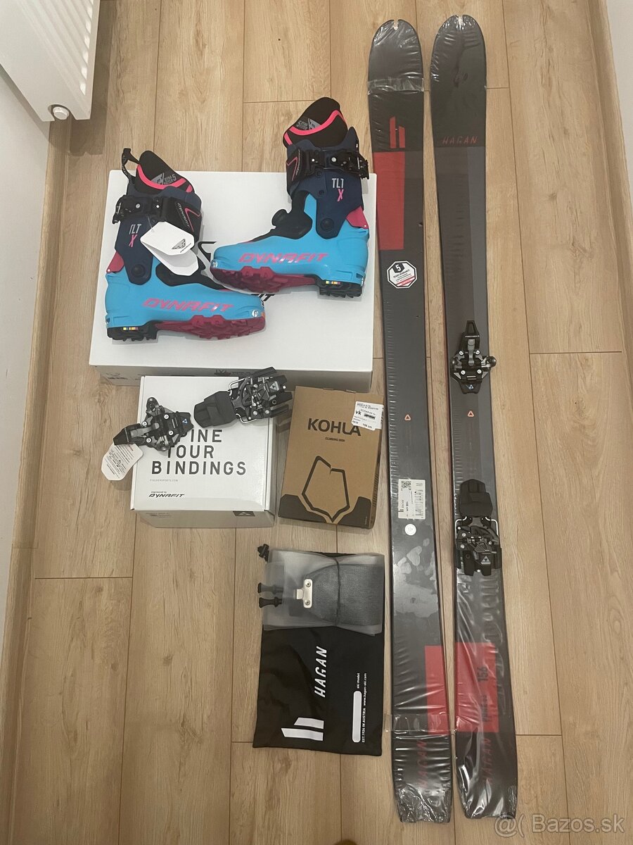 nový skialpový set Hagan + Fischer + Kohla + Dynafit - 5