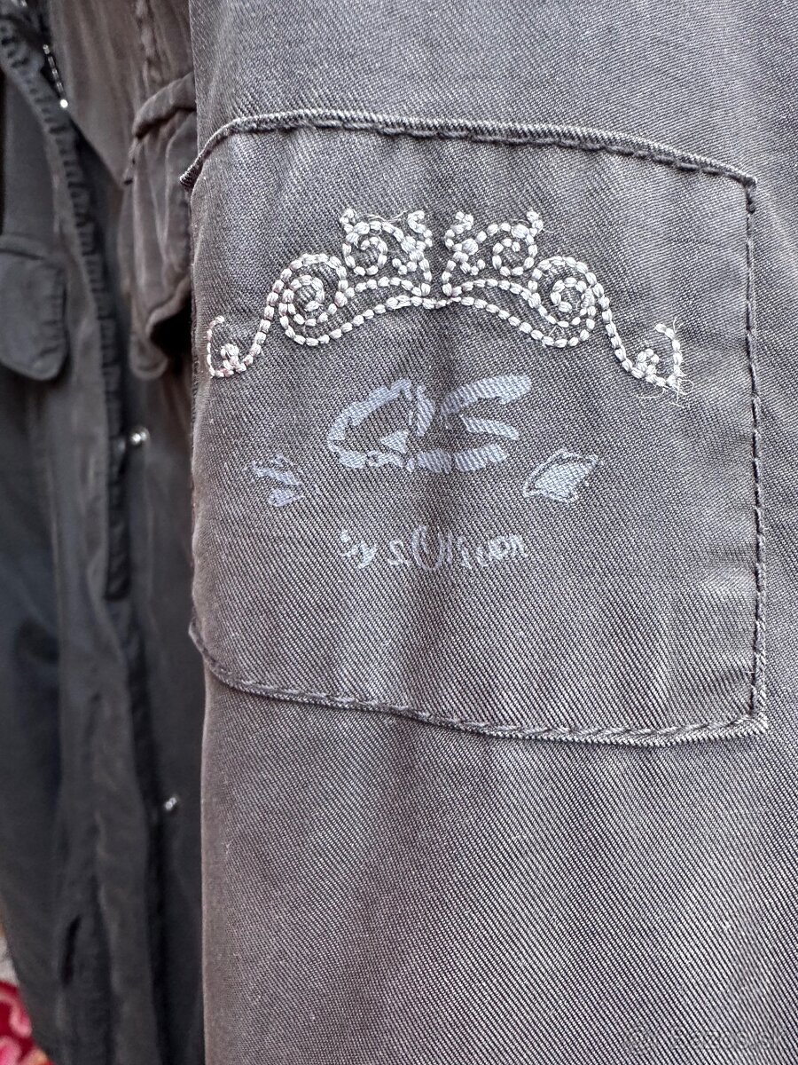 Damska tepla predlzena bunda S’oliver vel. S - 5