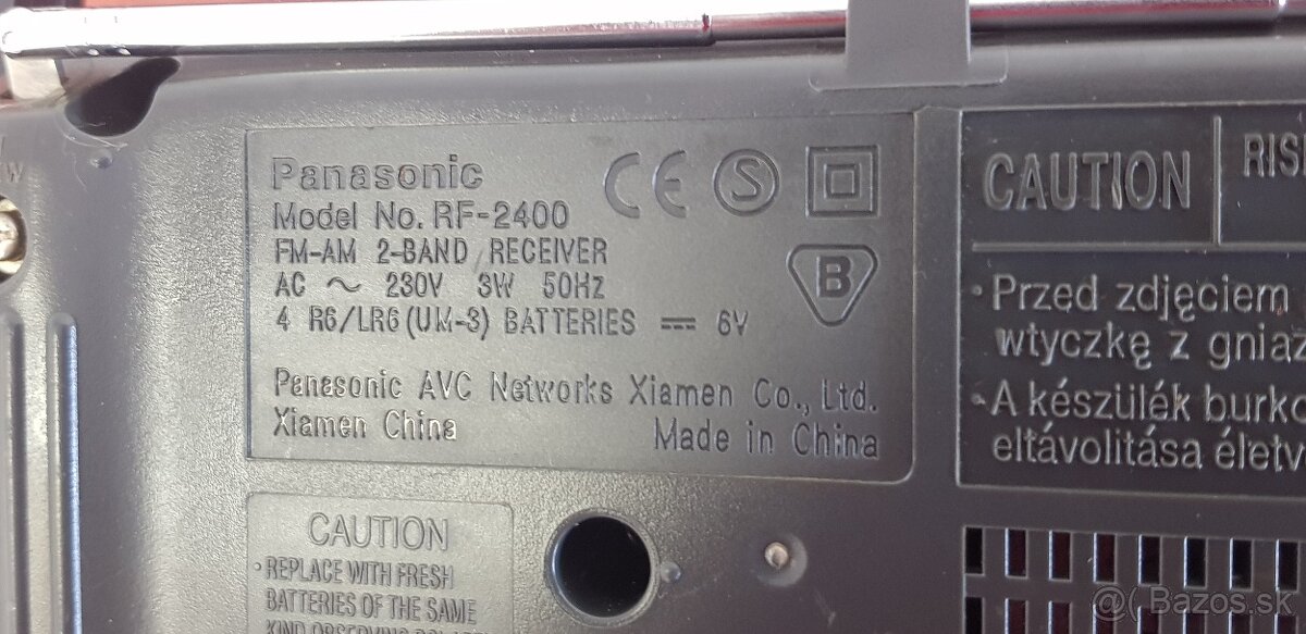 Panasonic rádio "tranzistorové" - 5