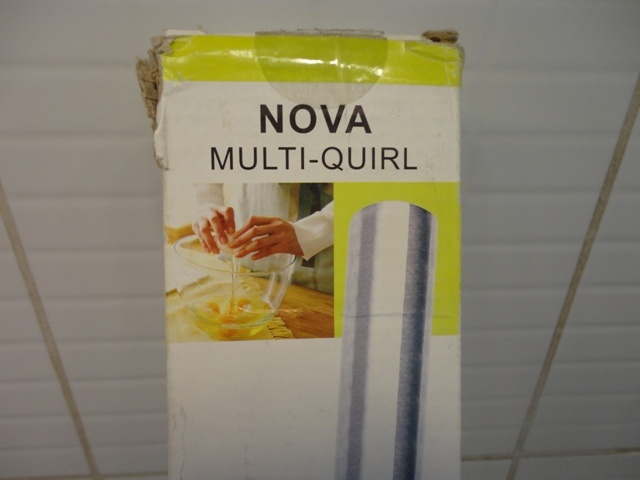 Šľahač ručný - nerezový, nový - 5