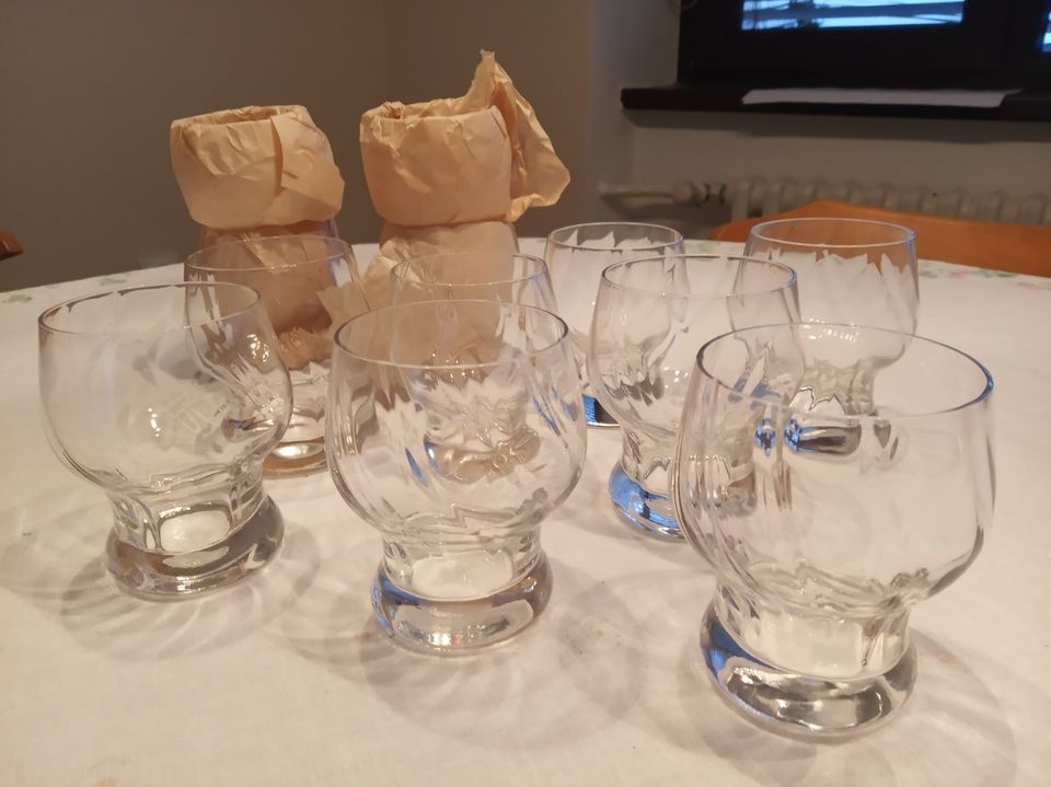 Sklenené poháre na vodu/džus - rôzne - 5