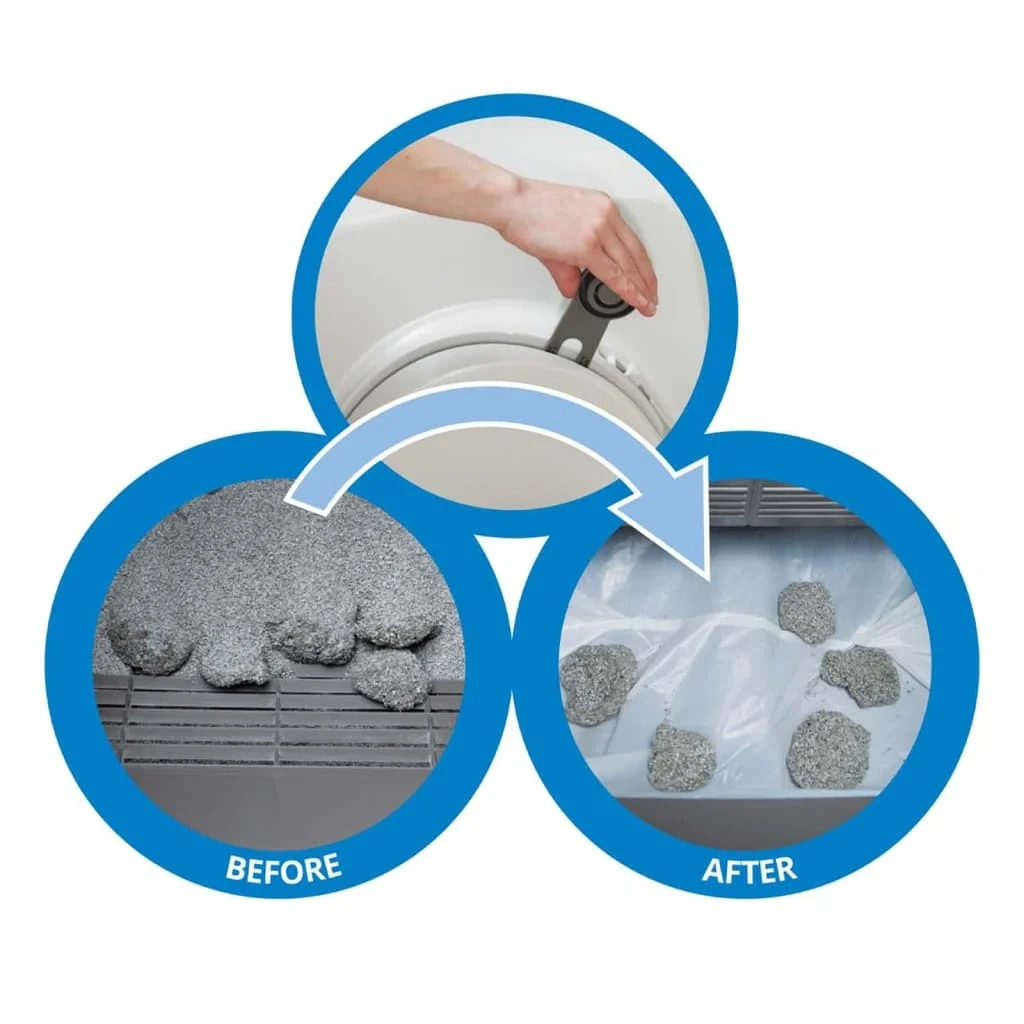 mechanická samočistiaca toaleta catit - 5