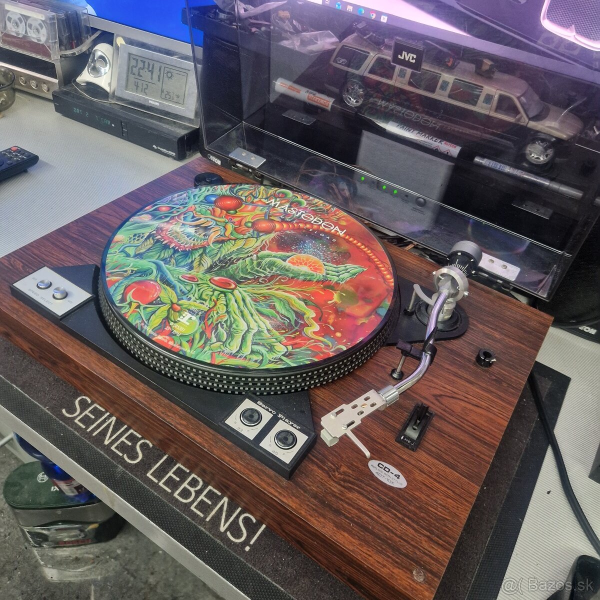 JVC GL-500 CD4...4 kanálový gramofon , DC servo , prenoska A - 5