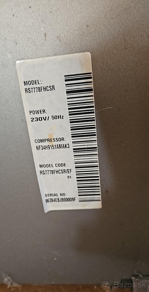 Americká dvojdverová chladnička Samsung - 5