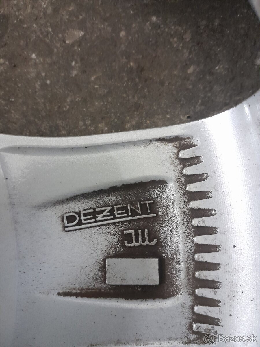 Sada diskov dezent R15 4x108 Et46 letné pneu 195/60 R15 - 5