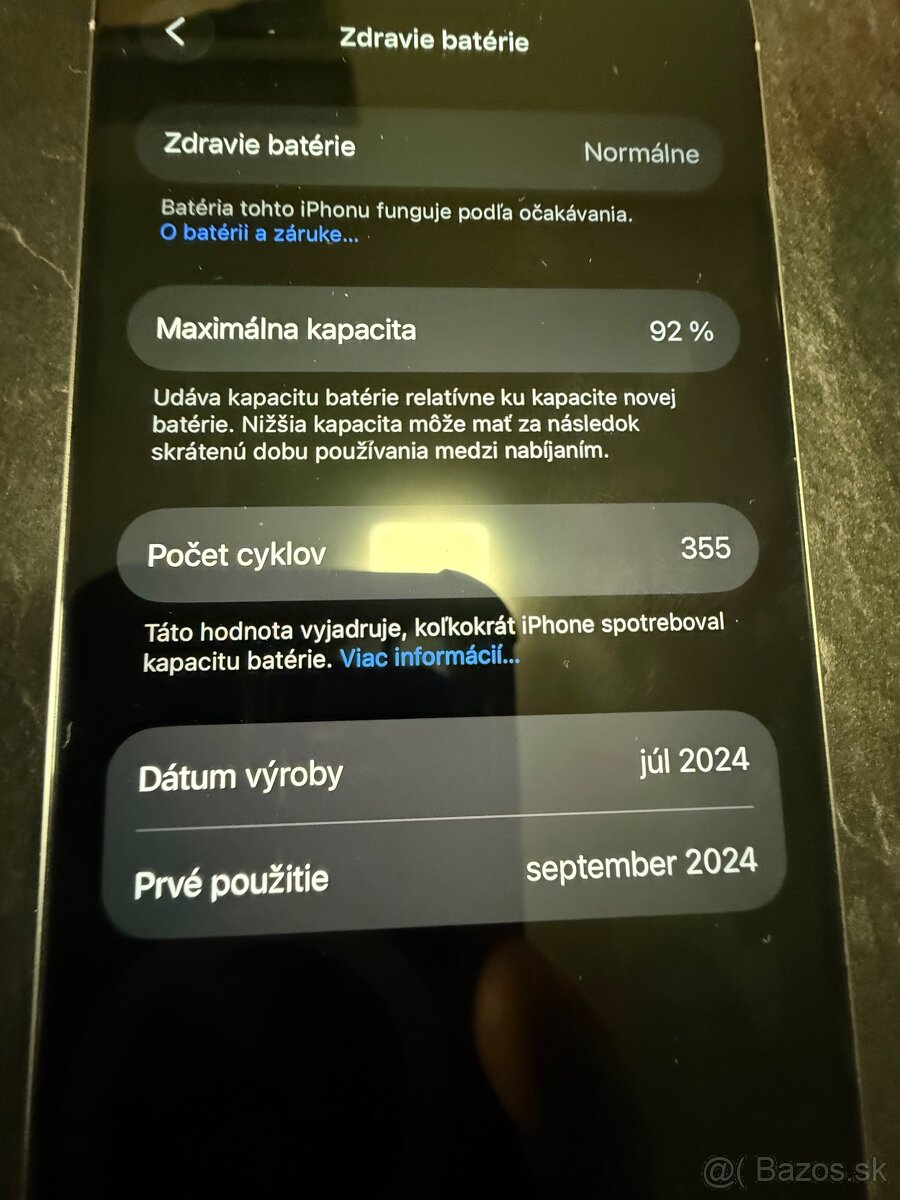 15 Pro white titanium 128 - 5