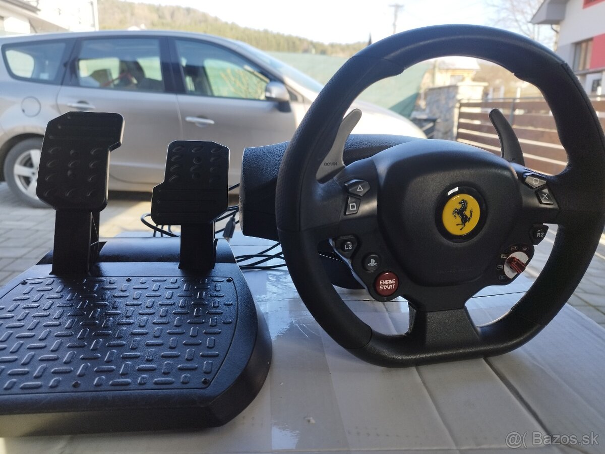 Volant s pedalmi thrusmart Ferrari t80 - 5
