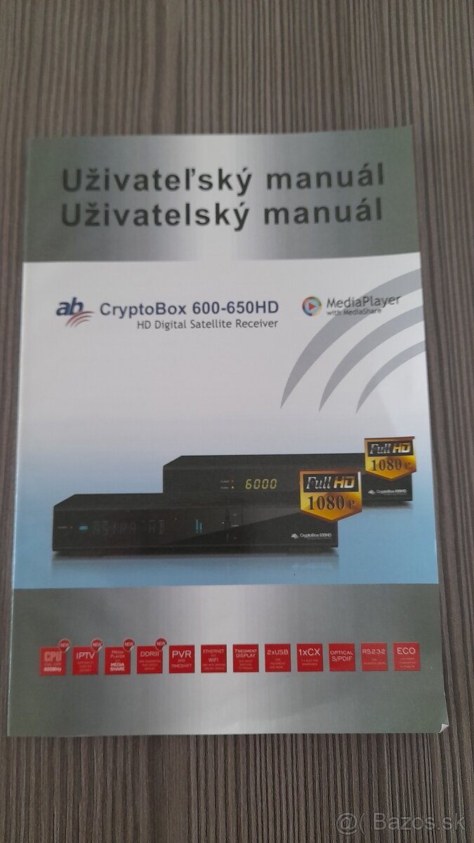 Predám satelitný prijímač - 5