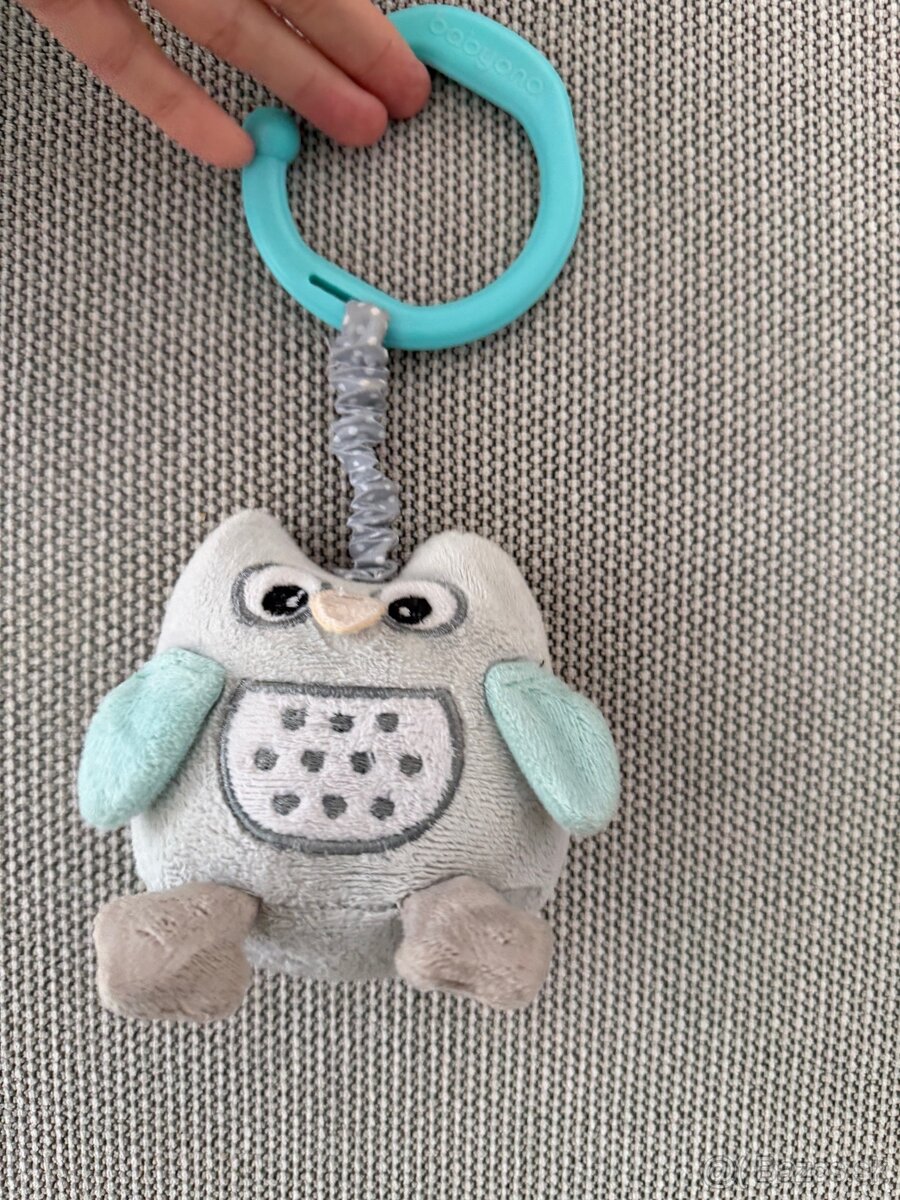 Detské plyšové sovičky - hrkálky - 5