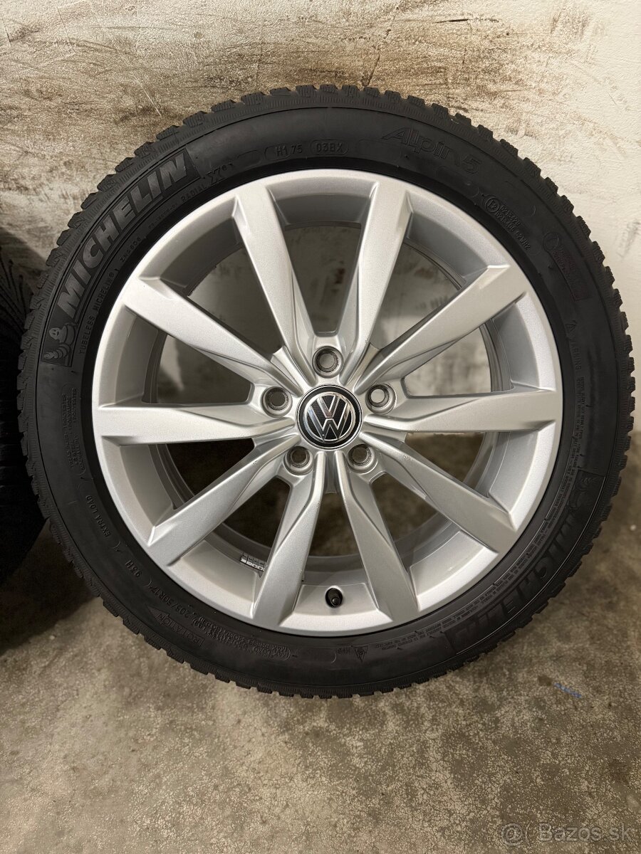 Zimná sada VW Dijon 5x112 R17 , 205/50/17 - Golf, Octavia A3 - 5