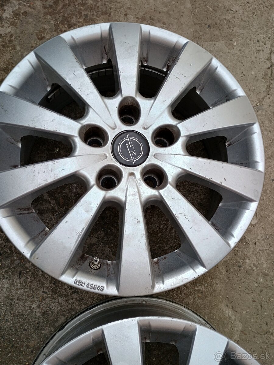 Hliníkové disky na Opel Meriva - 5