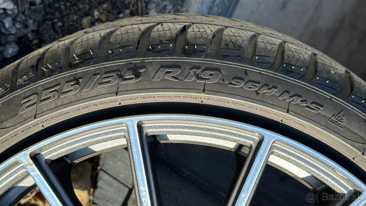 Predám Disky 19" so zimnými pneu a TMPS - 5