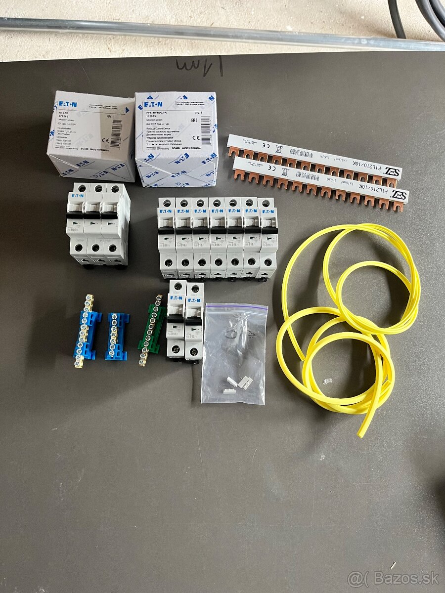 EATON, prúdové chrániče, ističe, rozvádzače, elektromaterial - 5