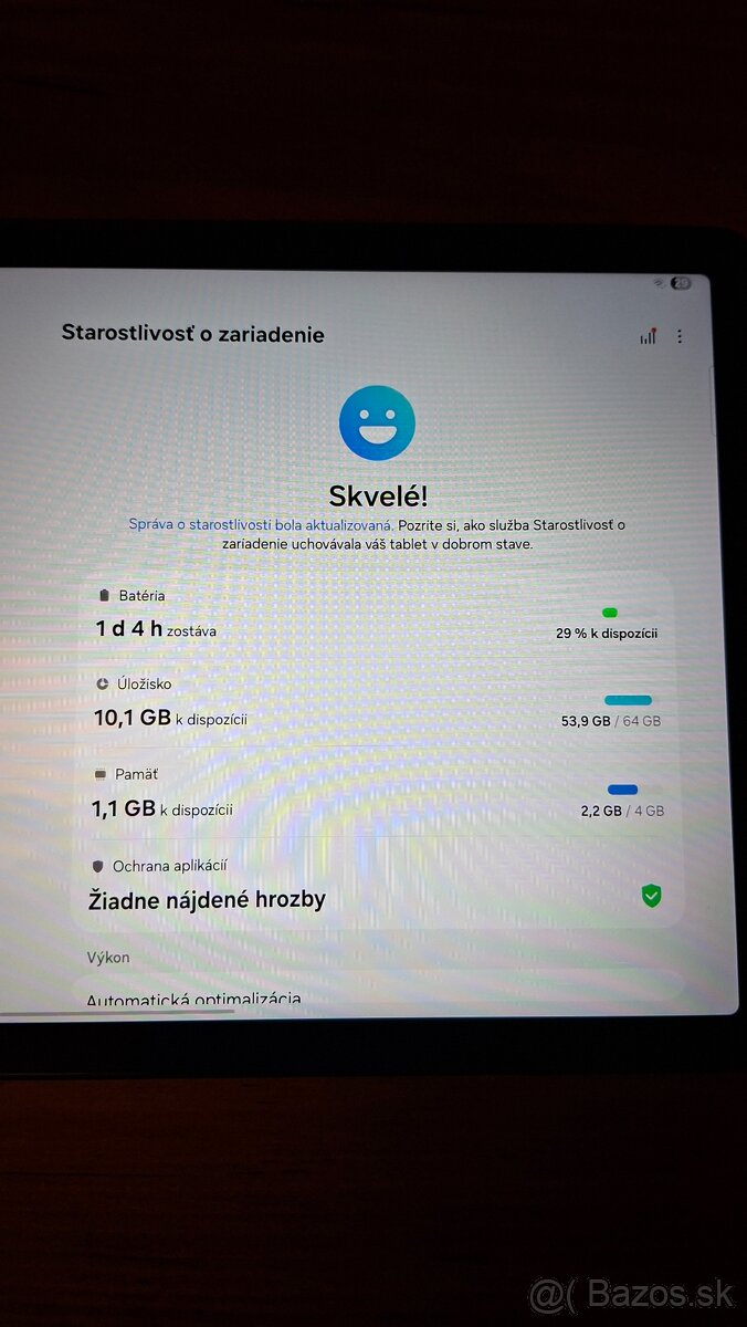 Predám tablet Samsung Galaxy Tab A9+ (128 GB, strieborná far - 5