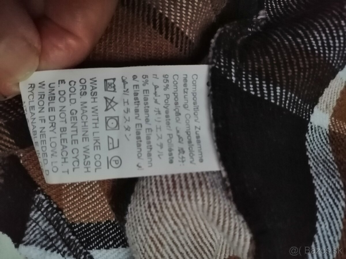 Kabatik damsky prechodny viacfarebny Shein vel. XL - 5