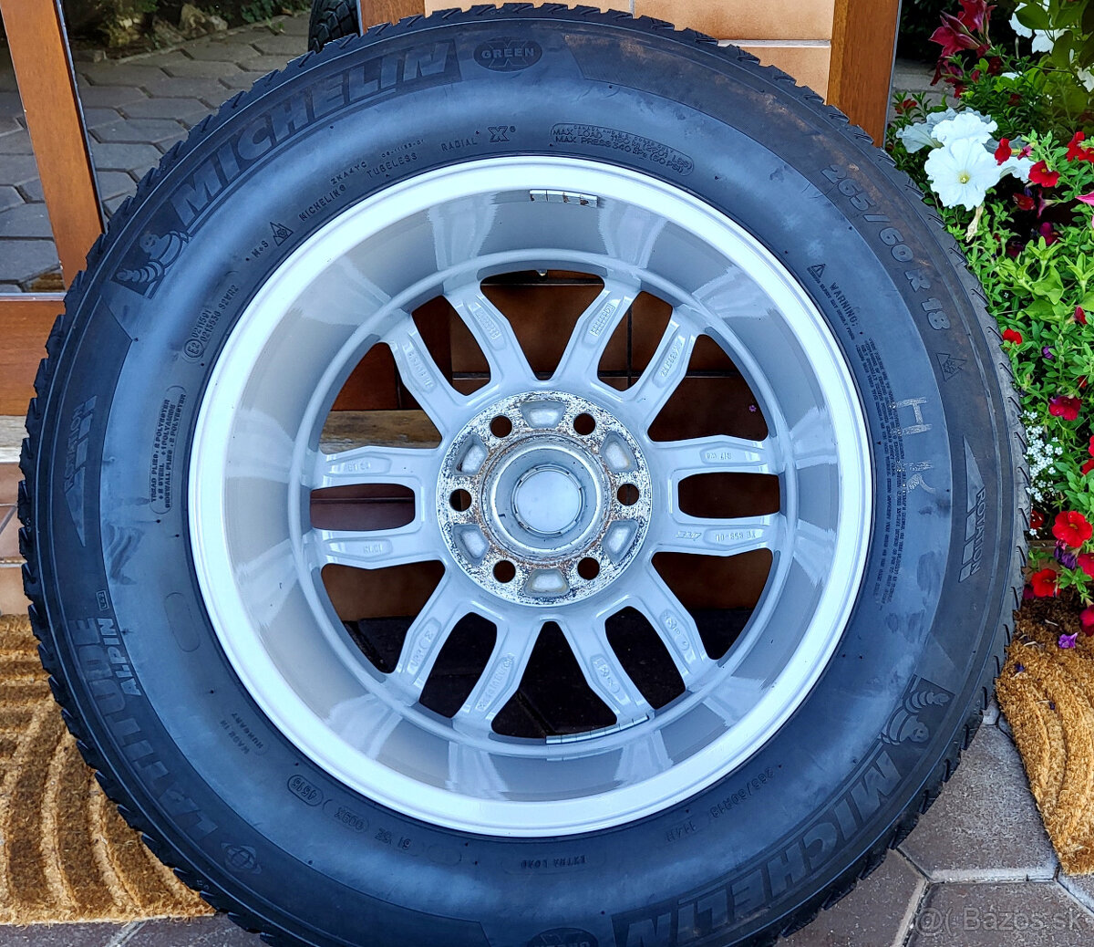 alu R18 6x139,7 senzory, zimné pneu 265/60, Ford Ranger - 5