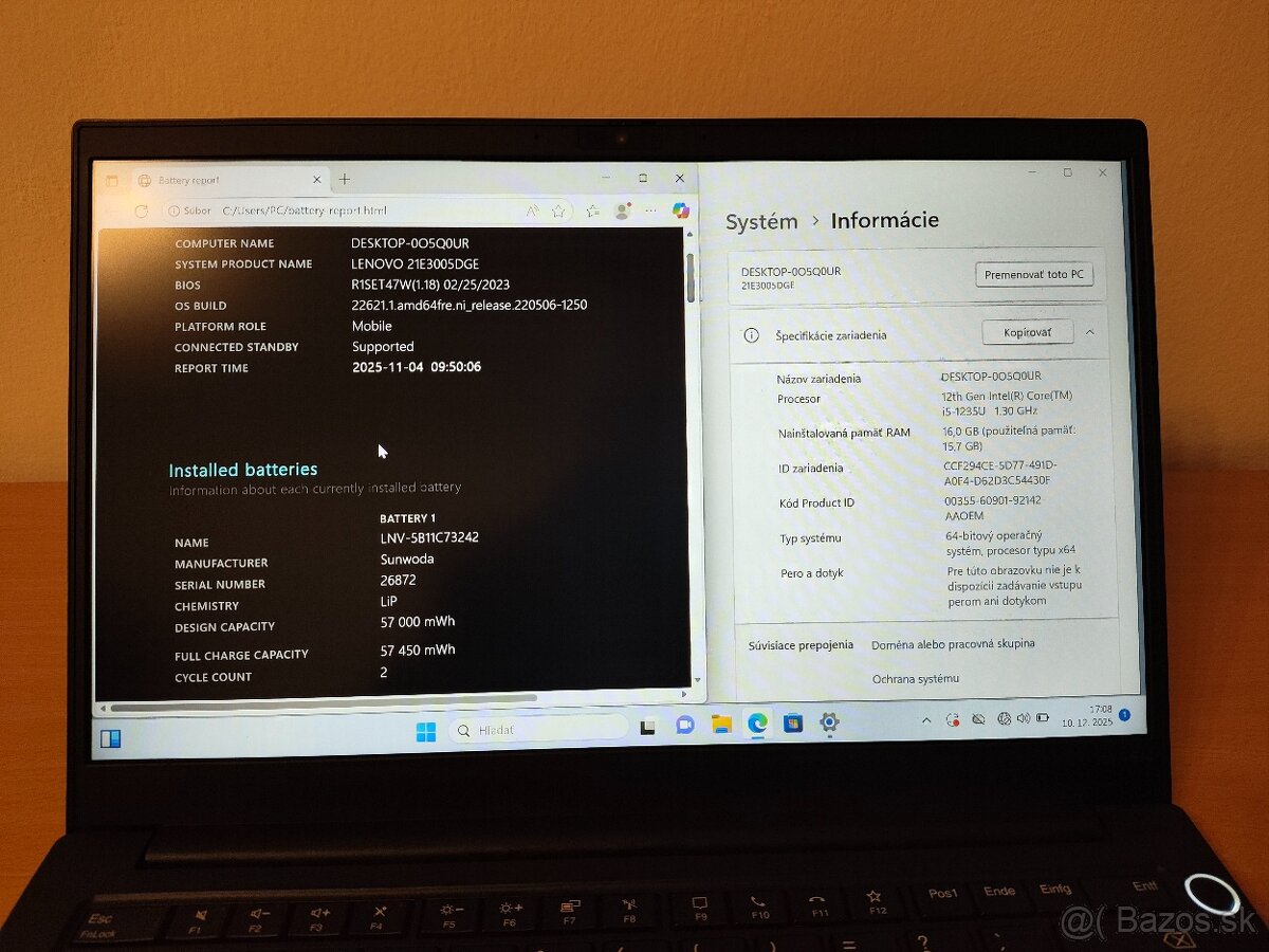 Lenovo ThinkPad E14 Gen 4 – i5-1235U, 16 GB RAM, 512 GB SSD - 5