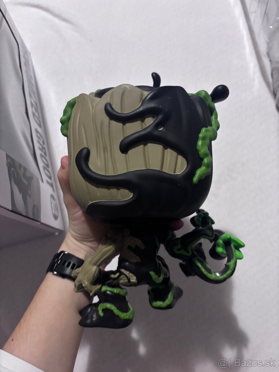 veľká zberateľská figúrka Funko POP Venomized Groot - 5