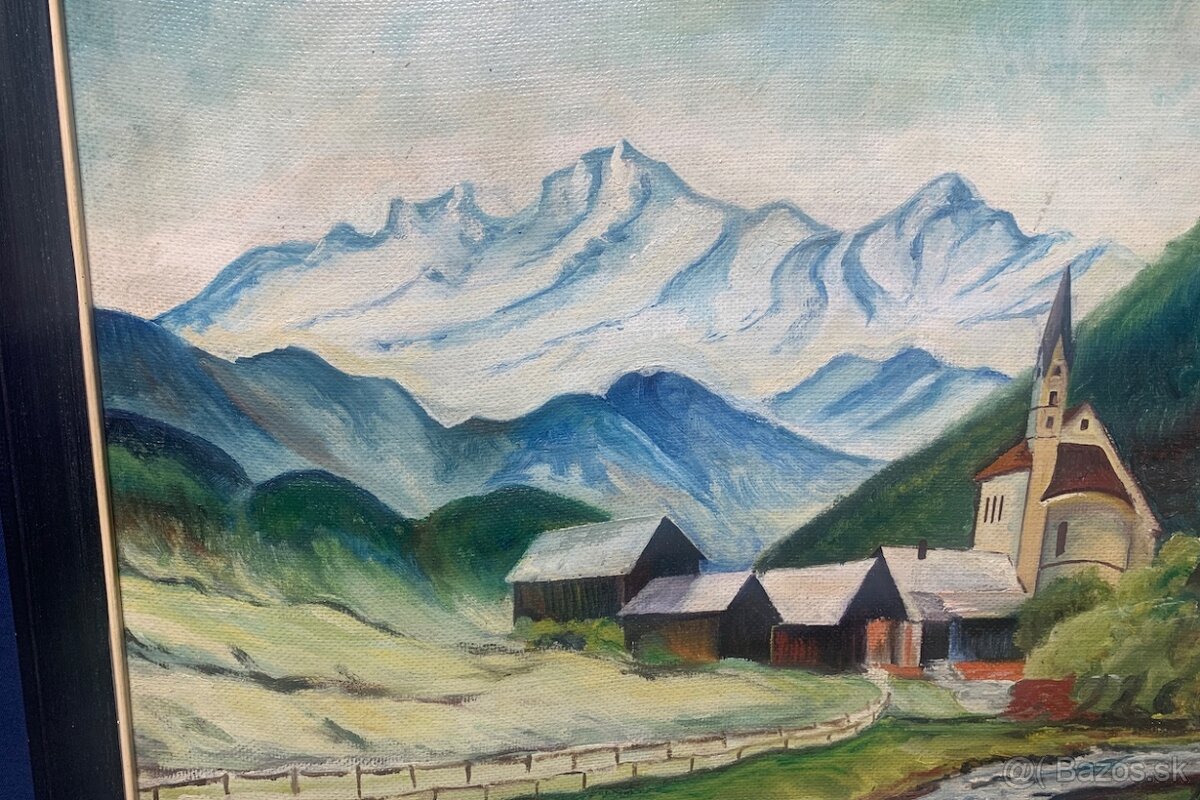 Obraz olejomalba na sololite 47/72cm - 5