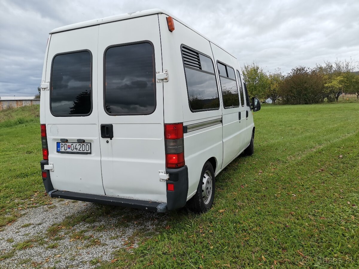 Predam Dodavku BUS Fiat DUCATO 2,8 iDTD,90Kw,r.v1998,9miest - 5