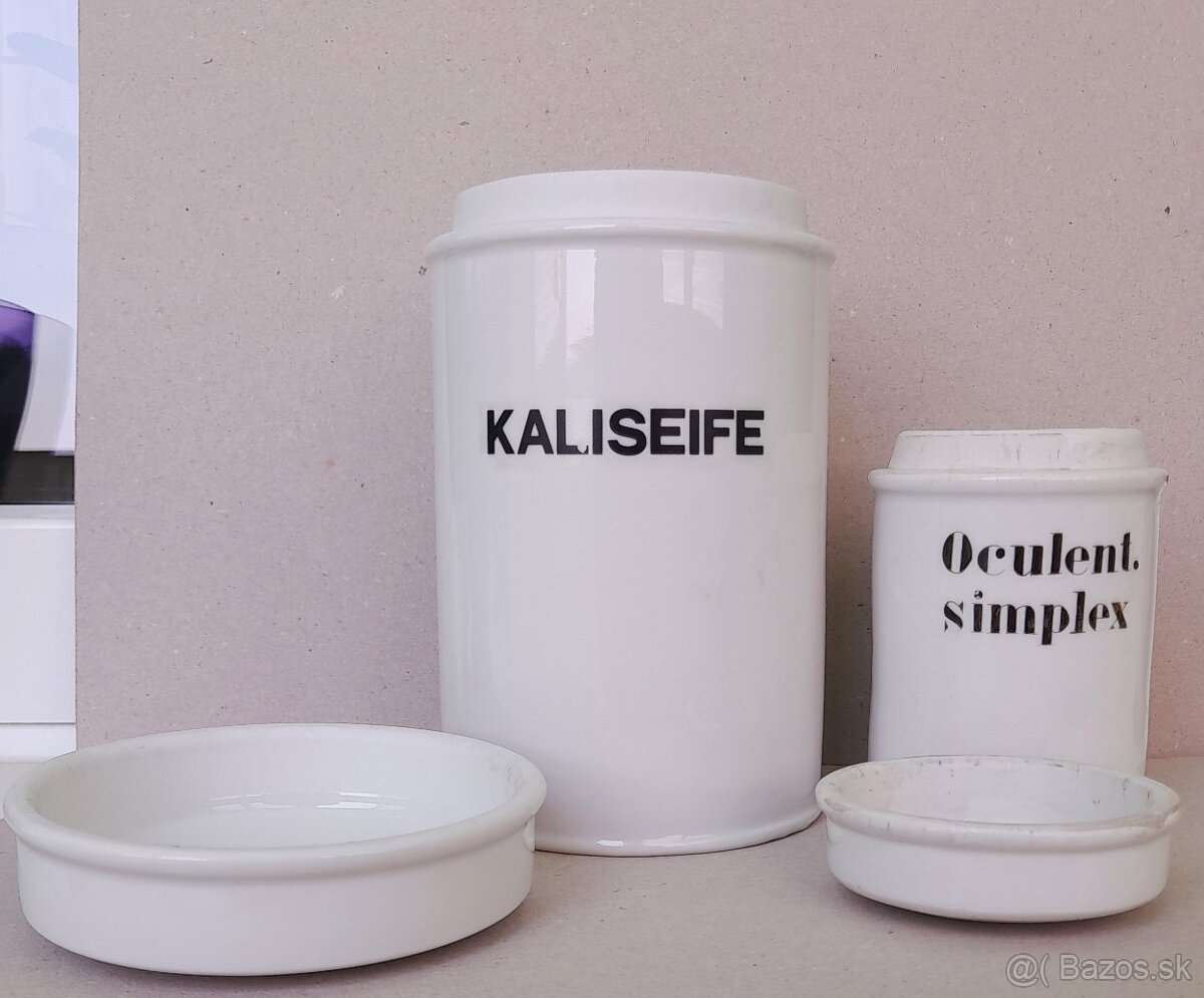 Lekárnické dózy. - 5