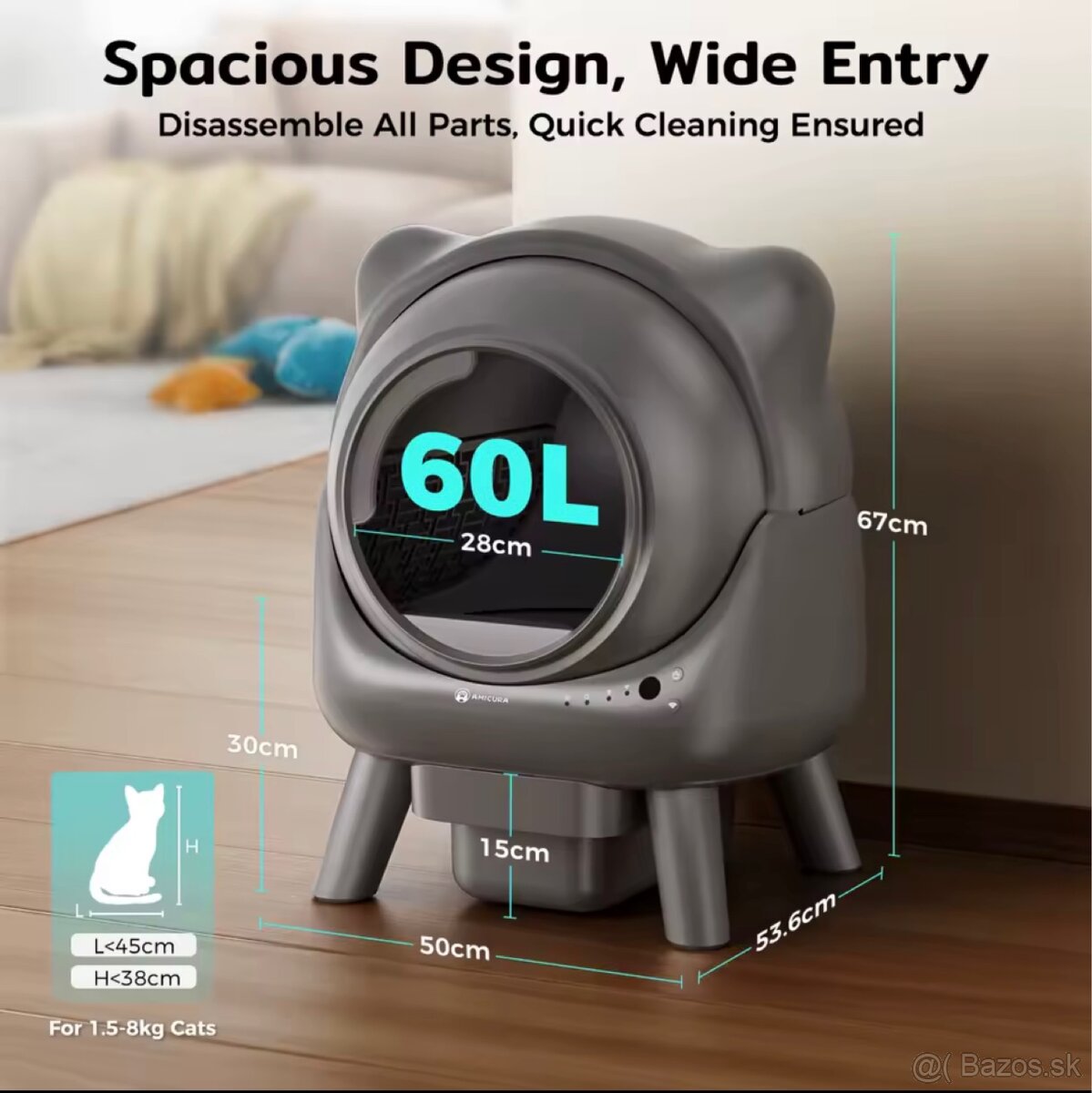 Elektrický mačací záchod - 5