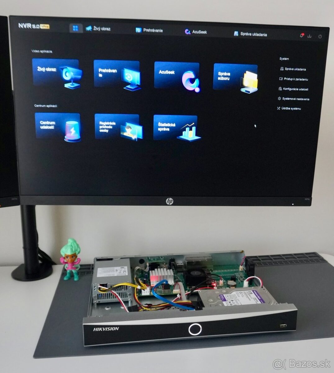 Hikvision DS-7608NXI-I2/8P/VPro-AcuSeek záznamník +8TB HDD - 5