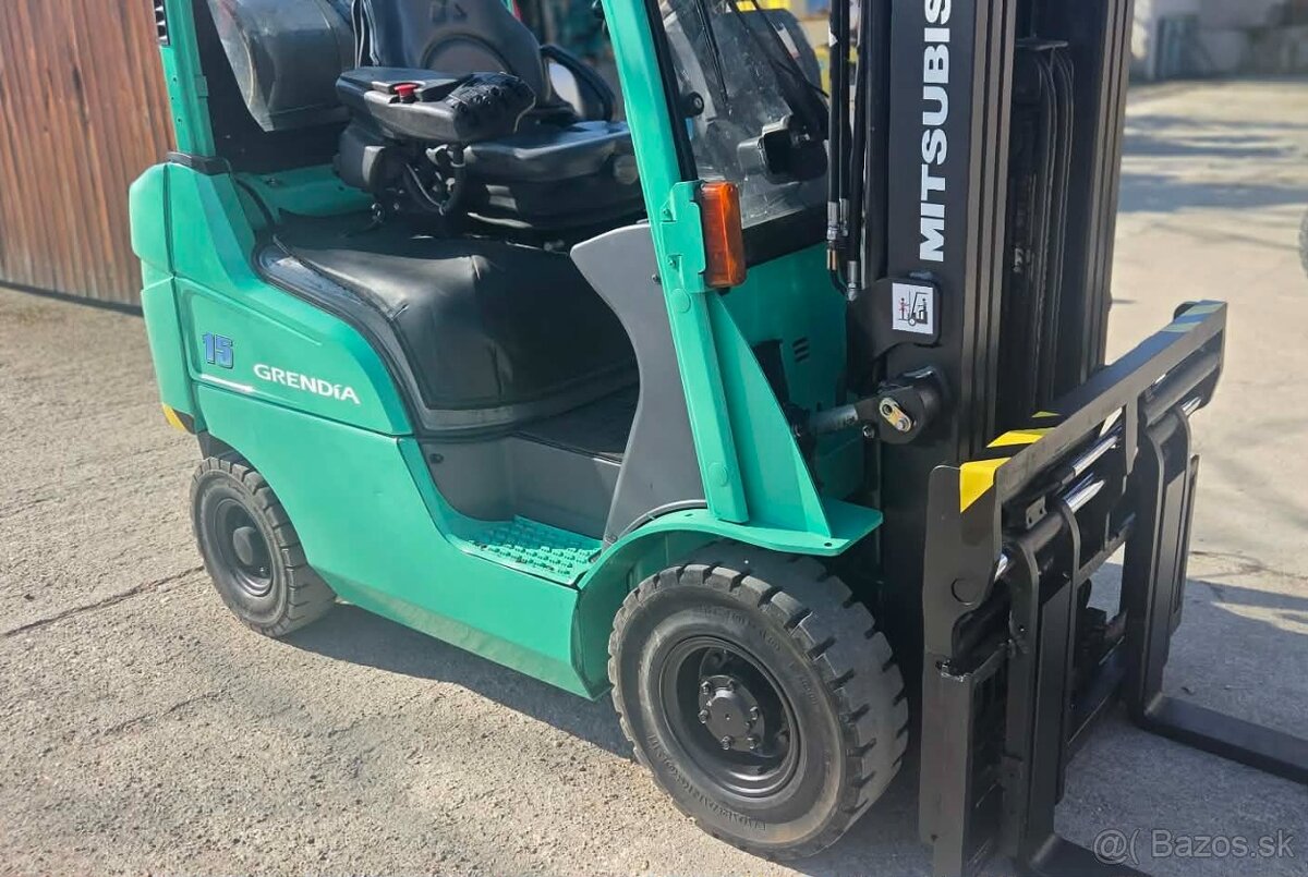 Vysokozdvižný vozík MITSUBISHI FG15N LPG - 5