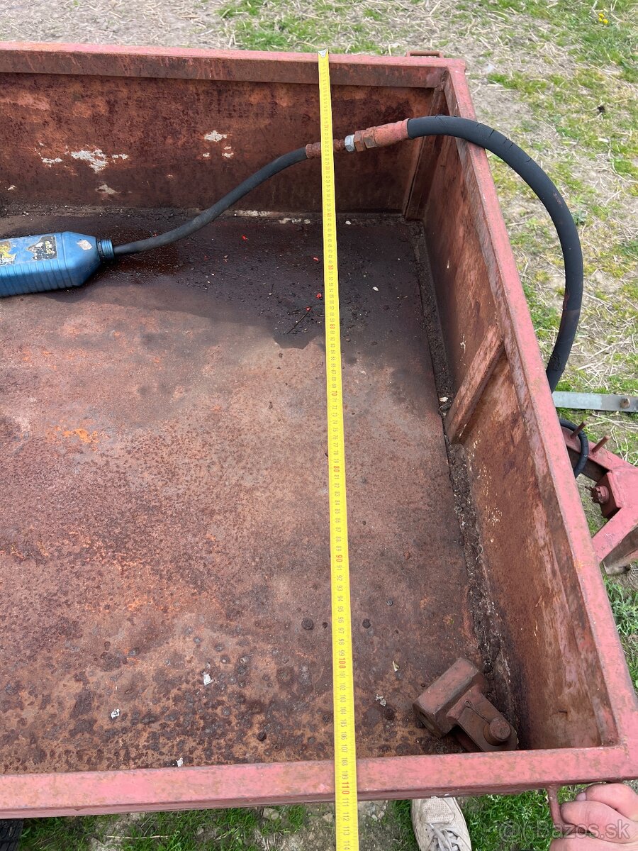 Dvojkolesná vyklápacia vlečka - 5