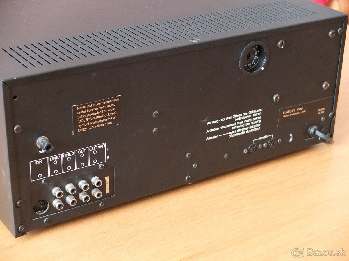 EUMIG M,C,T,PL,FL-1000,CCD (1980-1982)Extra Vzácné Hifi. - 5