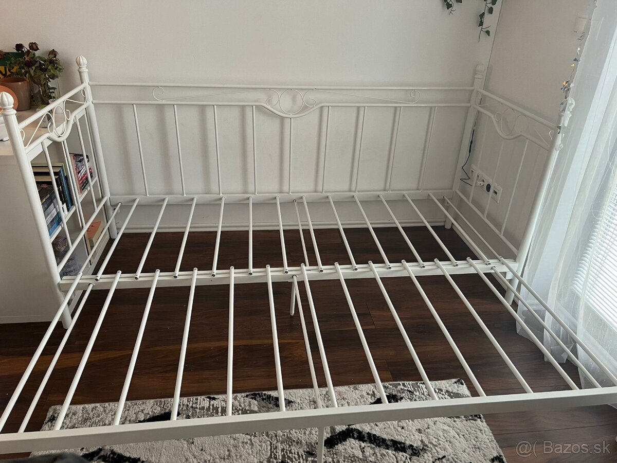 Kovová rozkladacia postel - 5