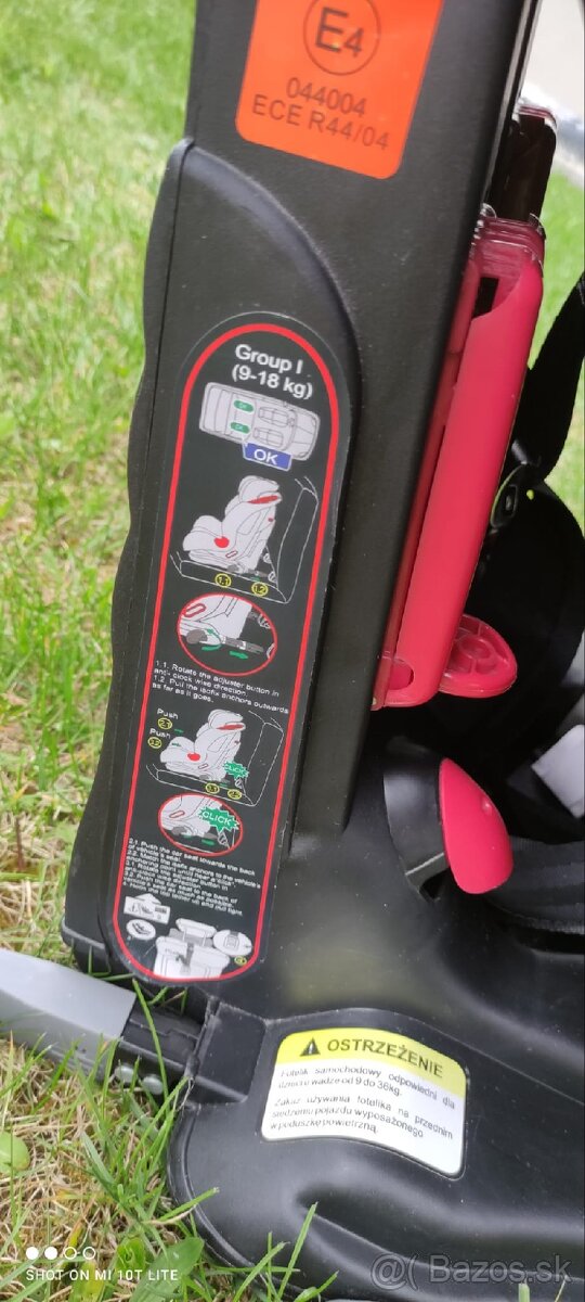 Autosedačka ISOFIX 9-18kg - 5