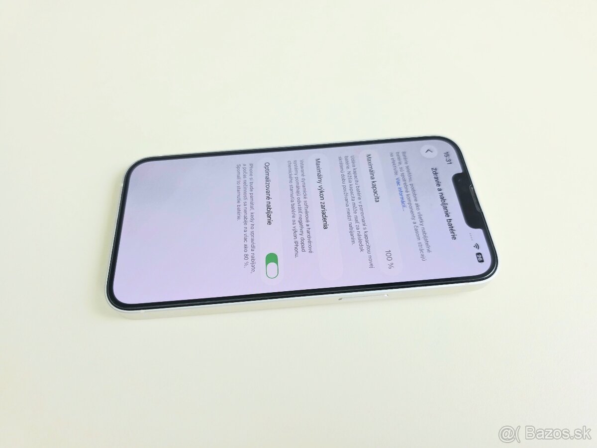 APPLE IPHONE 14 STARLIGHT 128GB ,BATÉRIA 100% - 5