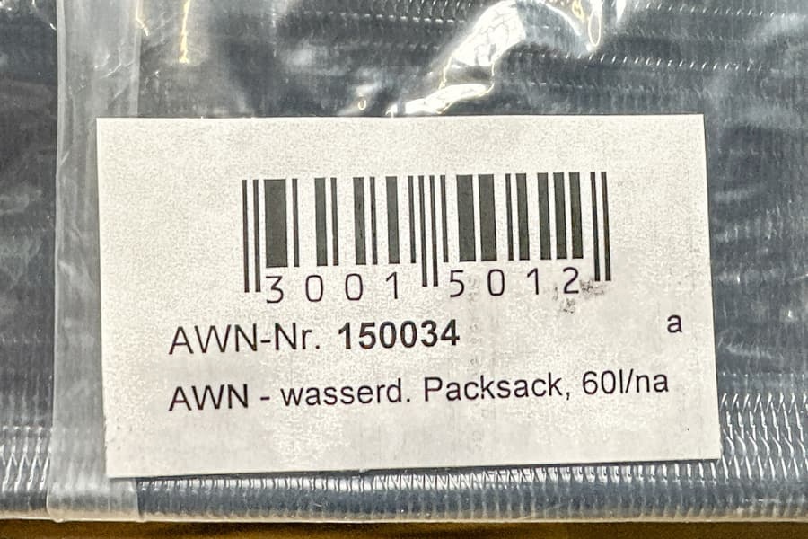 Suchý lodný vak AWN - 5